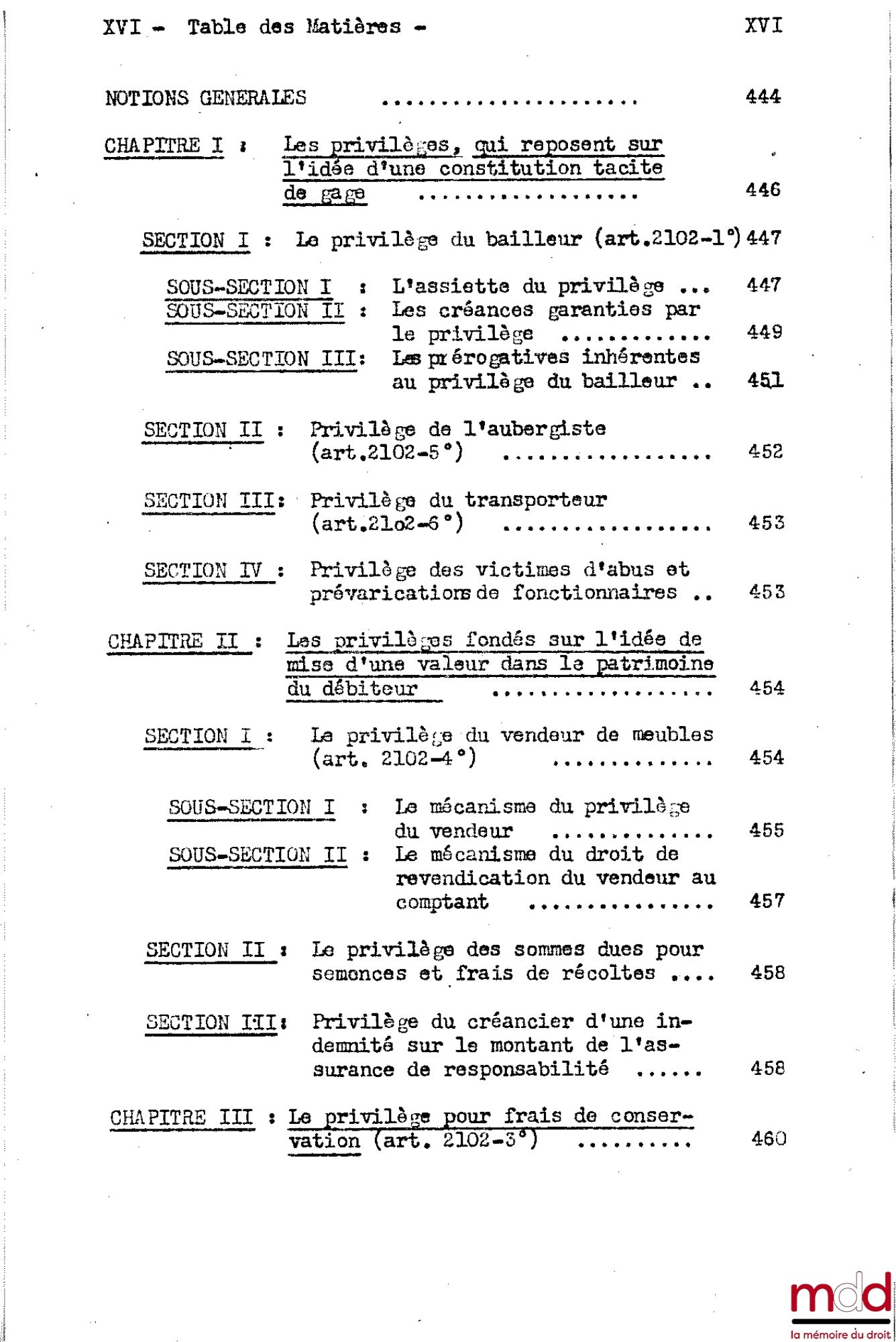DESBOIS (Henri) – CIVIL LAW COURSE, 2nd year, 1953-1954