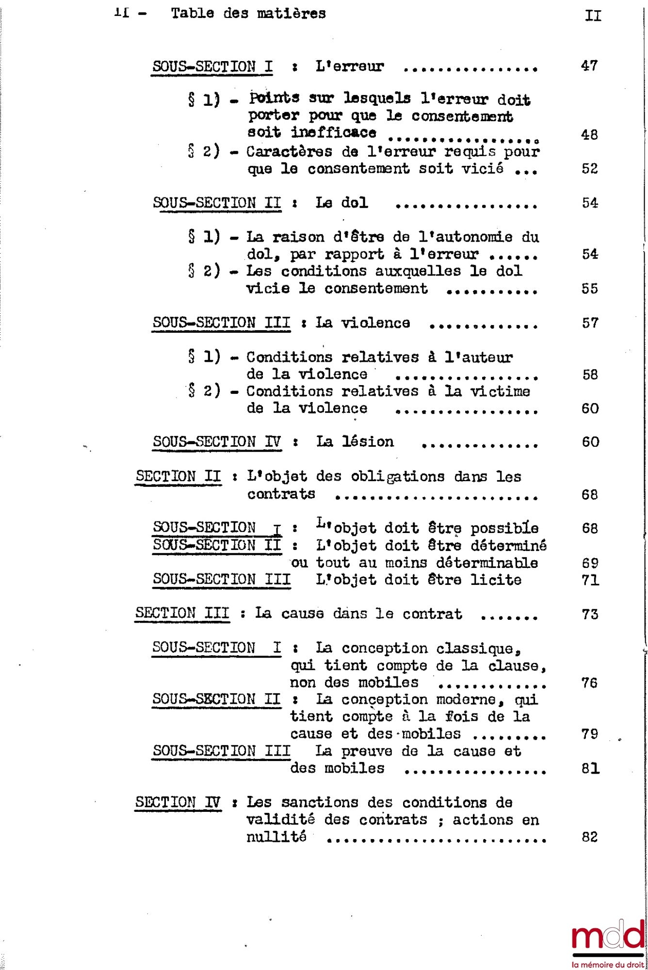DESBOIS (Henri) – CIVIL LAW COURSE, 2nd year, 1953-1954