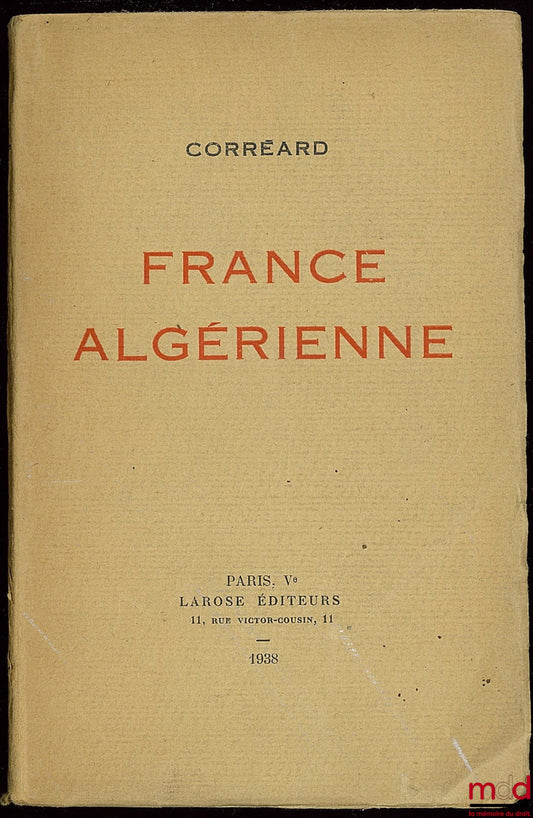 CORREARD – ALGERIAN FRANCE