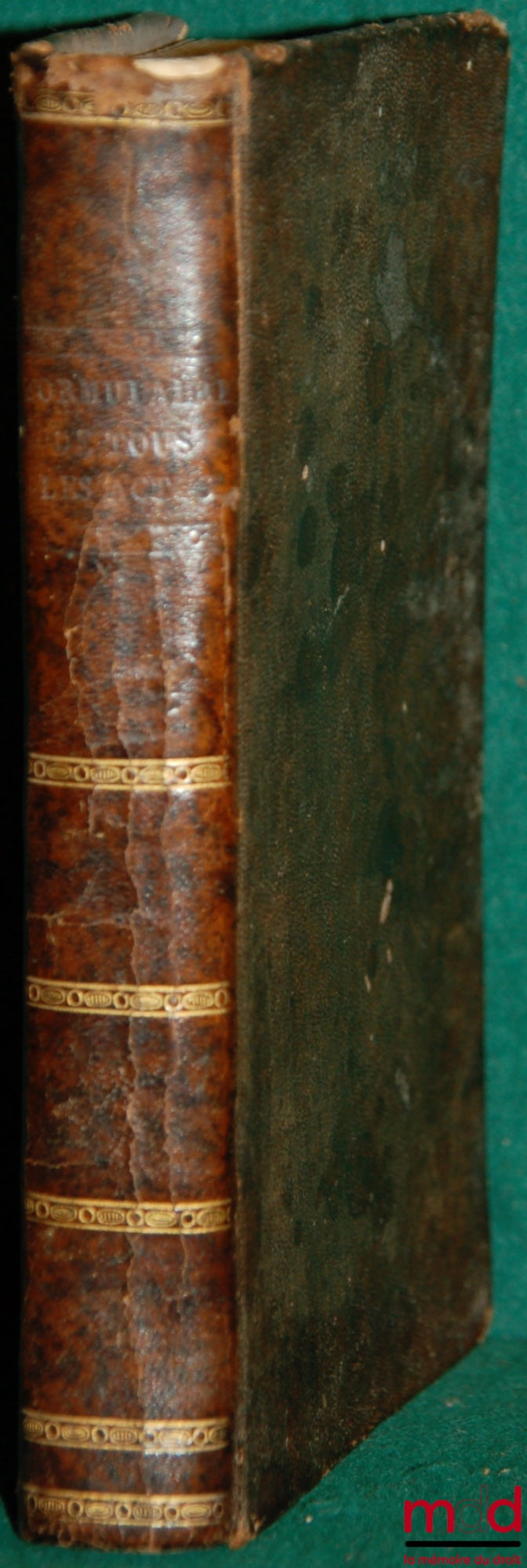 LEOPOLD – FORMULARY OF ALL ACTS, BOTH CIVIL AND COMMERCIAL, THAT CAN BE EXECUTED PRIVATELY; with Observations and Specific Notes at the beginning of each type of Act, 4th revised and enlarged edition