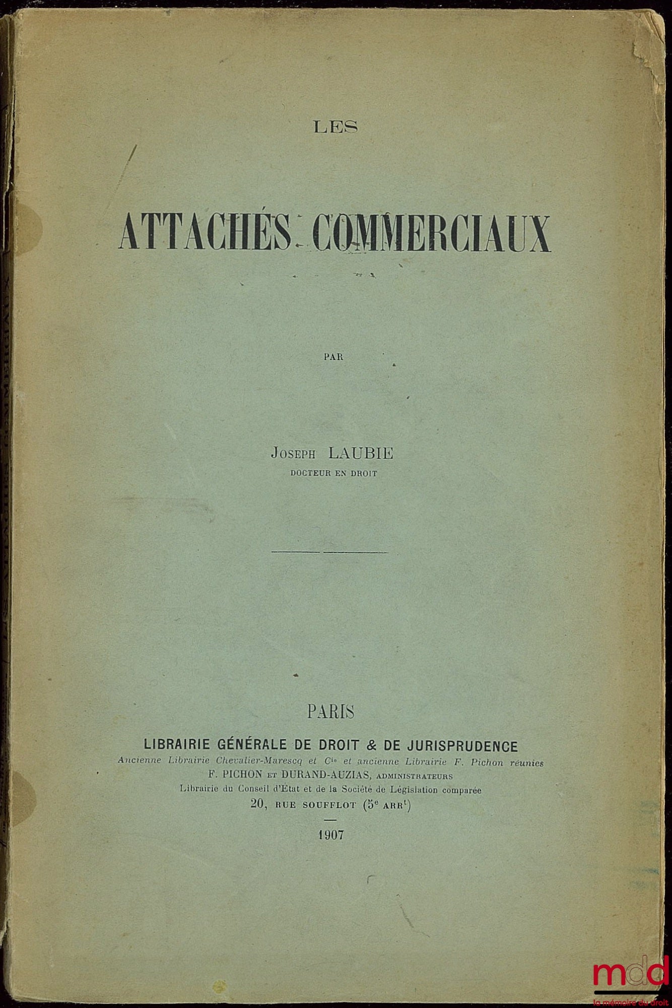 LAUBIE (Joseph) – SALES REPRESENTATIVES