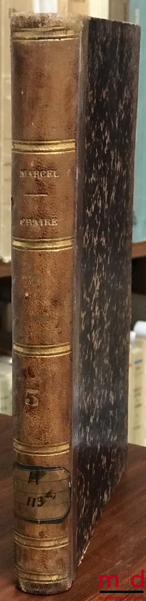 MARCEL (l’abbé) et CHAIRE – CHEFS-D’ŒUVRE DE L’ÉLOQUENCE FRANÇAISE ET DE LA TRIBUNE ANGLAISE, 4ème éd. par CHAIRE, troisième partie