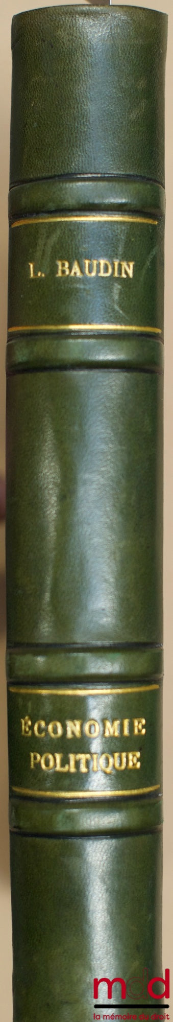 BAUDIN (Louis) – COURS D’ÉCONOMIE POLITIQUE, Licence 1re année 1950-1951