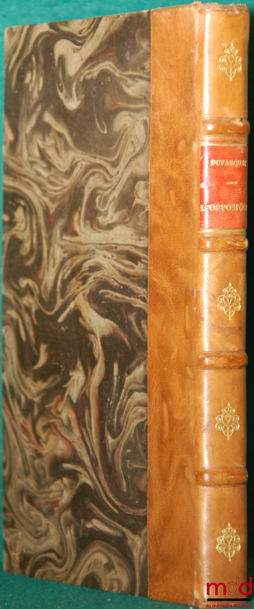 DUPARQUET (Albert) – THE OPPOSITION