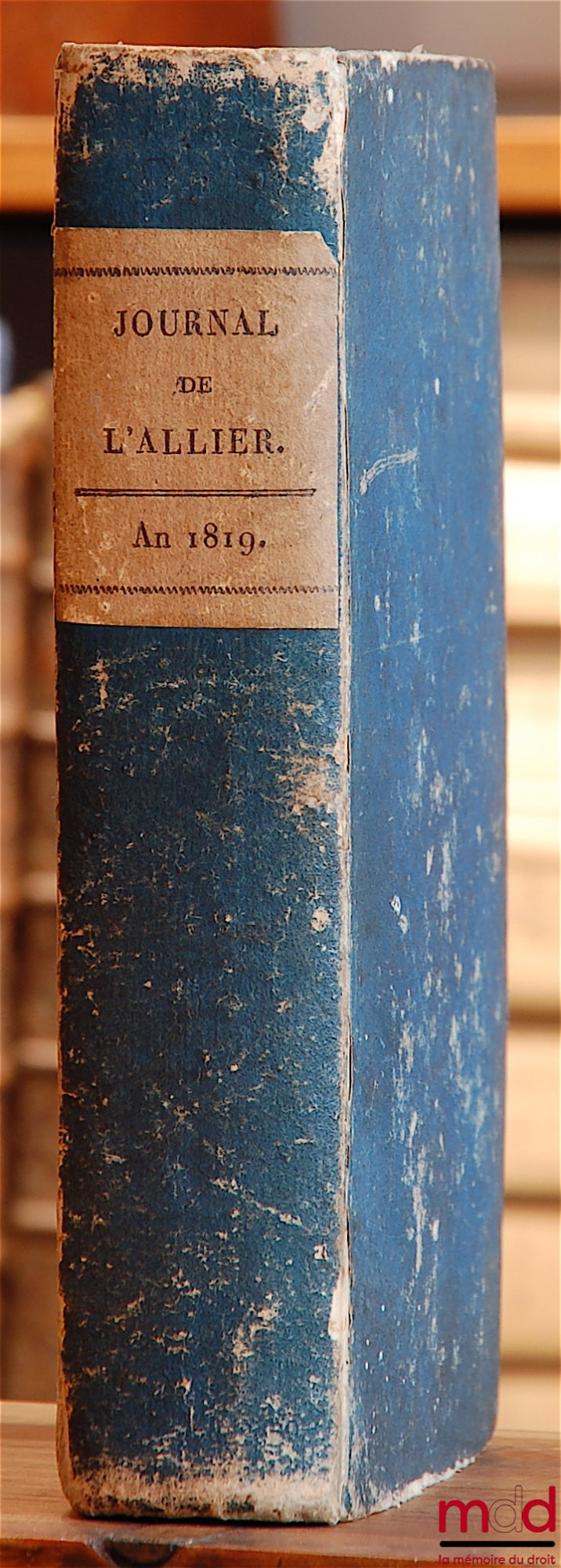 [Journal de l'Allier] – JOURNAL DE L'ALLIER, YEAR 1819