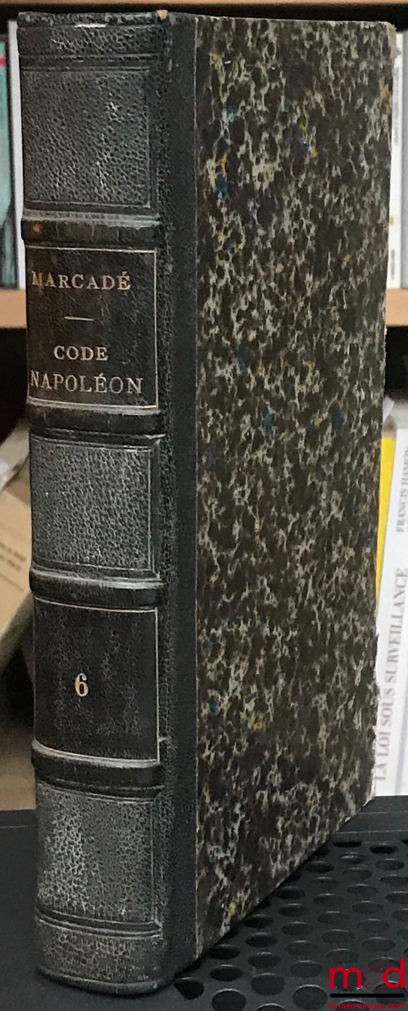 MARCADÉ (Victor-Napoléon) and PONT (Paul) – THEORETICAL AND PRACTICAL EXPLANATION OF THE CIVIL CODE ACCOMPANIED BY AUTHOR'S CRITICISM AND CASE LAW, vol. 6 only, 5th ed., art. 1529 to 1831