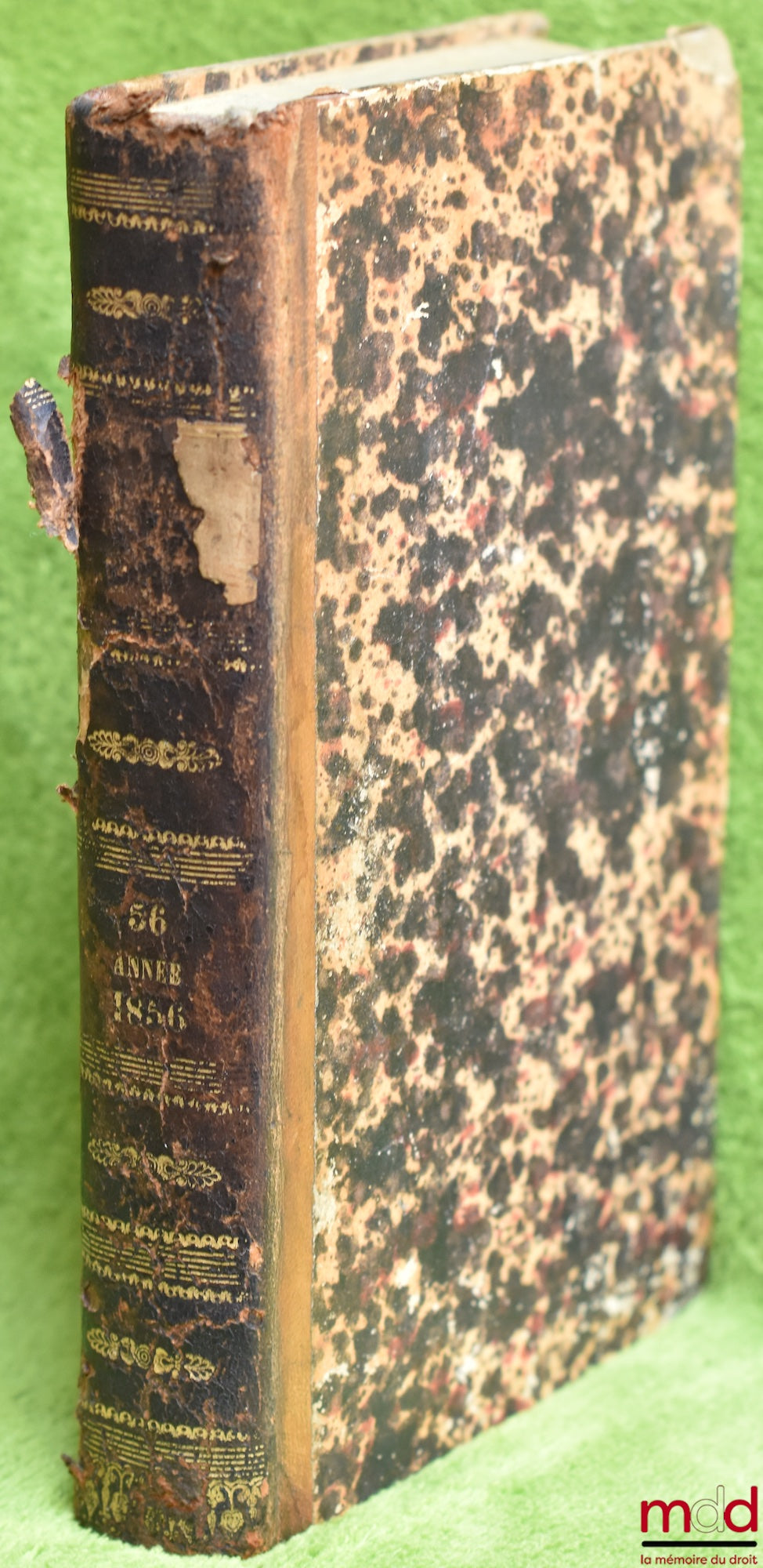 DUVERGIER (J. B.) – COLLECTION DES LOIS, DÉCRETS, ORDONNANCES, RÉGLEMENS ET AVIS DU CONSEIL D’ÉTAT (…), t. 56 (année 1856)