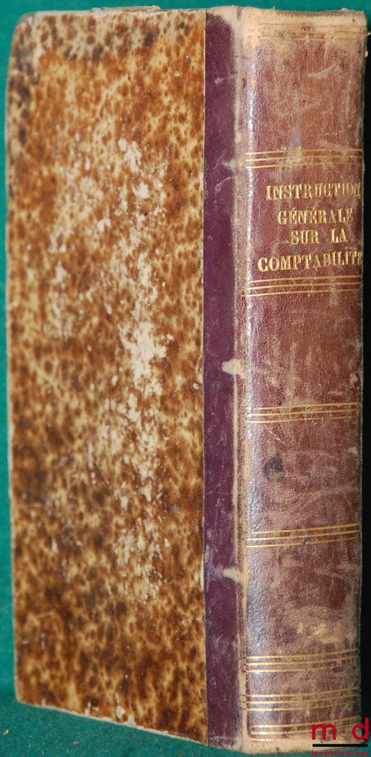 PETETIN (Jules) – INSTRUCTION GÉNÉRALE SUR LE SERVICE ET LA COMPTABILITÉ DES RECEVEURS GÉNÉRAUX ET PARTICULIERS DES FINANCES (…). Extrait annoté pour l’usage des percepteurs et des receveurs de communes et d’établissements de bienfaisance par J. P., 5e éd