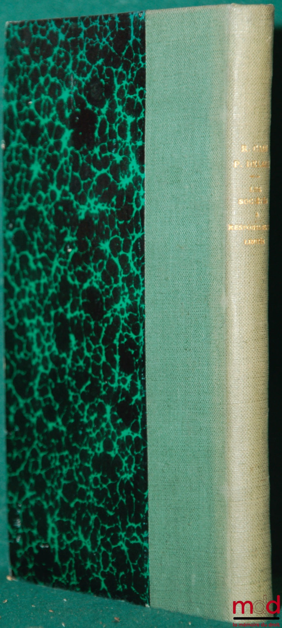 GAIN (René) and DELAISI (Pierre) – LIMITED LIABILITY COMPANIES, GUIDE AND FORM, 5th ed. updated in accordance with the Decrees-Laws of August 8 and October 30, 1935