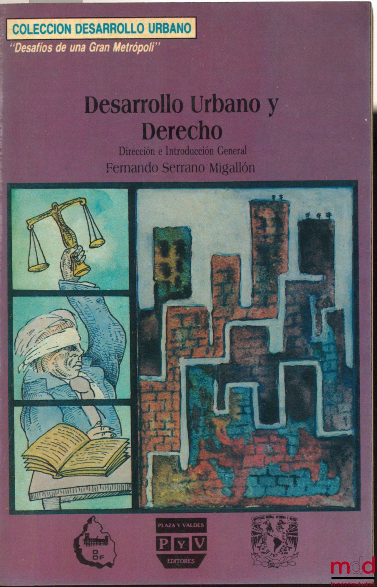 [Conference] – International conference on “DESARROLLO URBANO Y DERECHO” under the direction of Fernando Serrano Migallon, coll. Urban Desarrollo “Desafios de una Gran Metropoli”