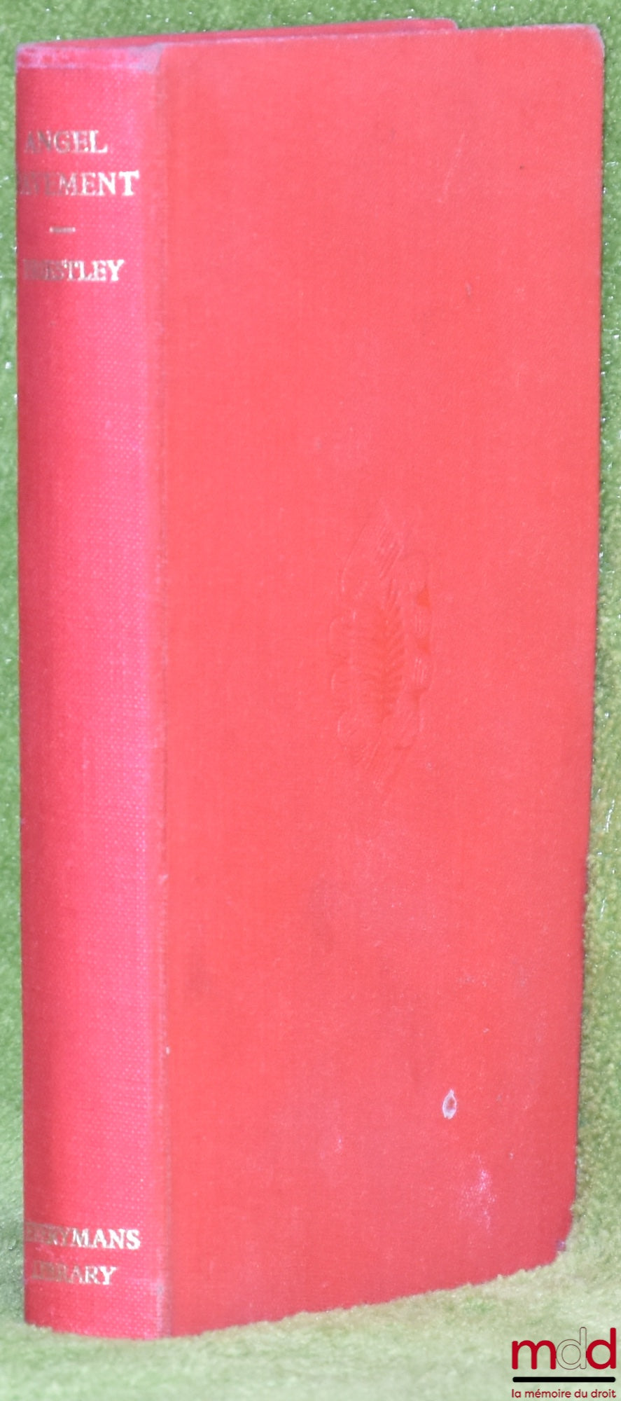 PRIESTLY (John Boyton) – ANGEL PAVEMENT, coll. everyman's library edited by Ernest Rhys, fiction series n° 938