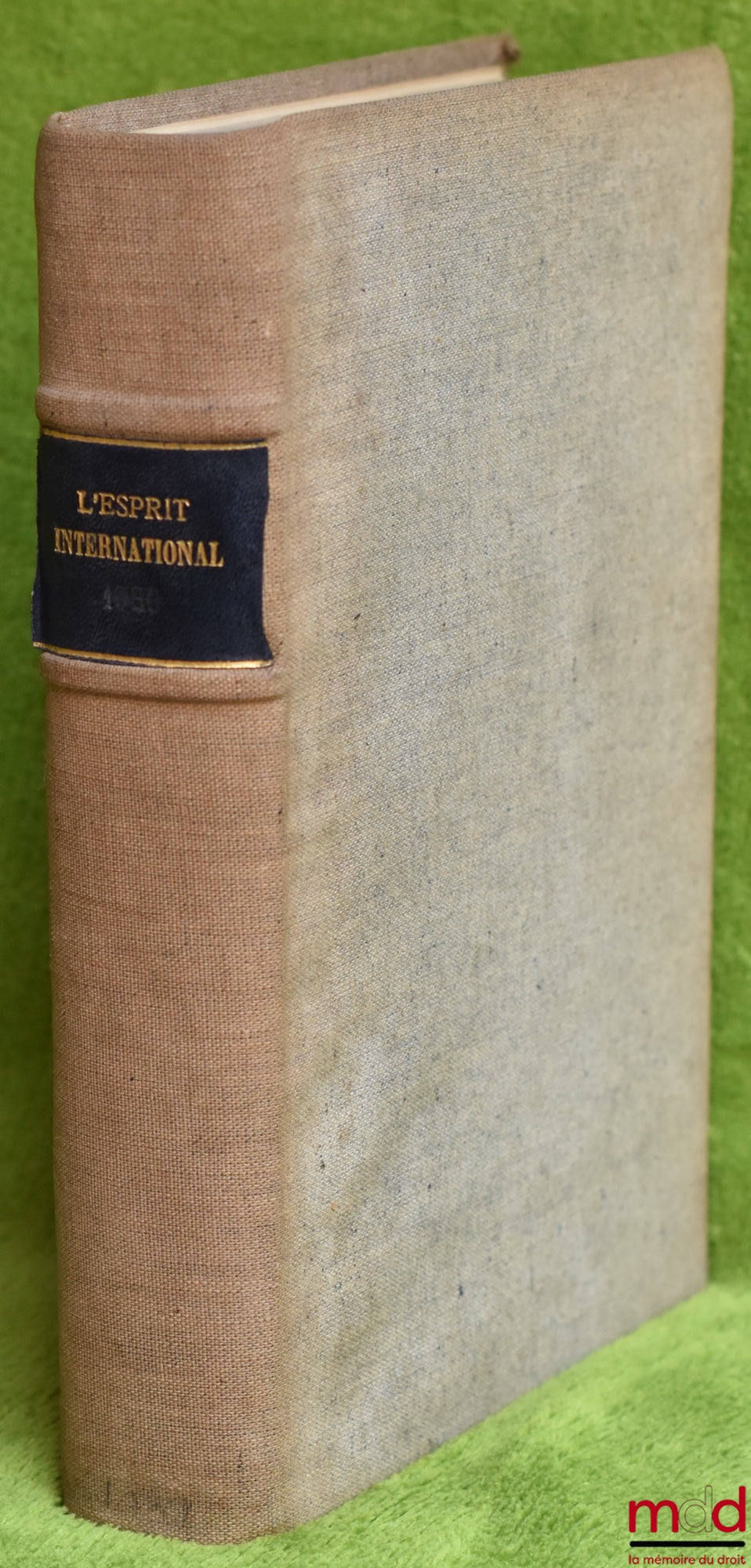 [Periodical] – THE INTERNATIONAL SPIRIT No. 49, January 1939, European Carnegie Endowment Center Committee