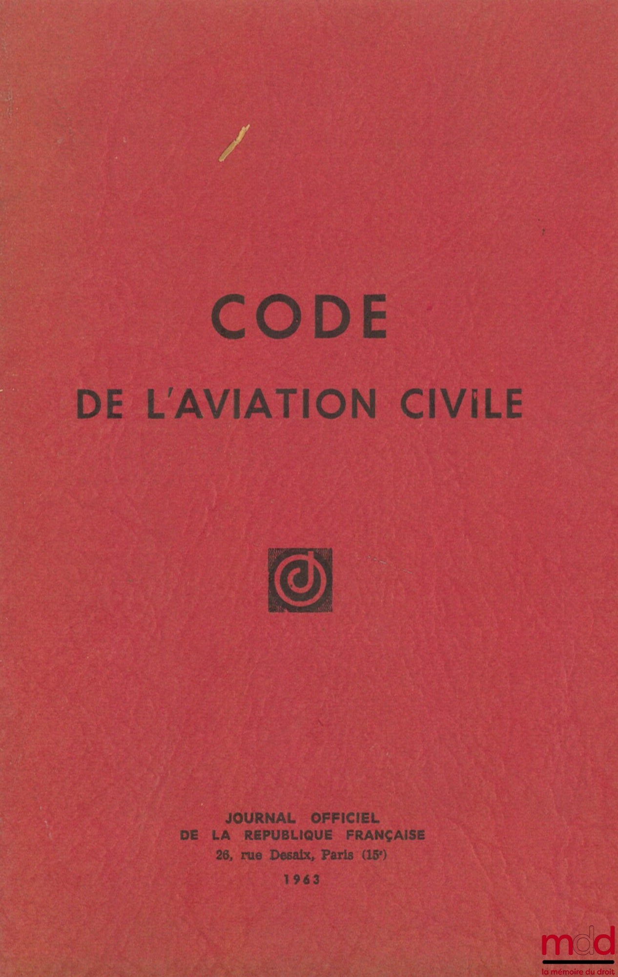 [Code] – CIVIL AVIATION CODE