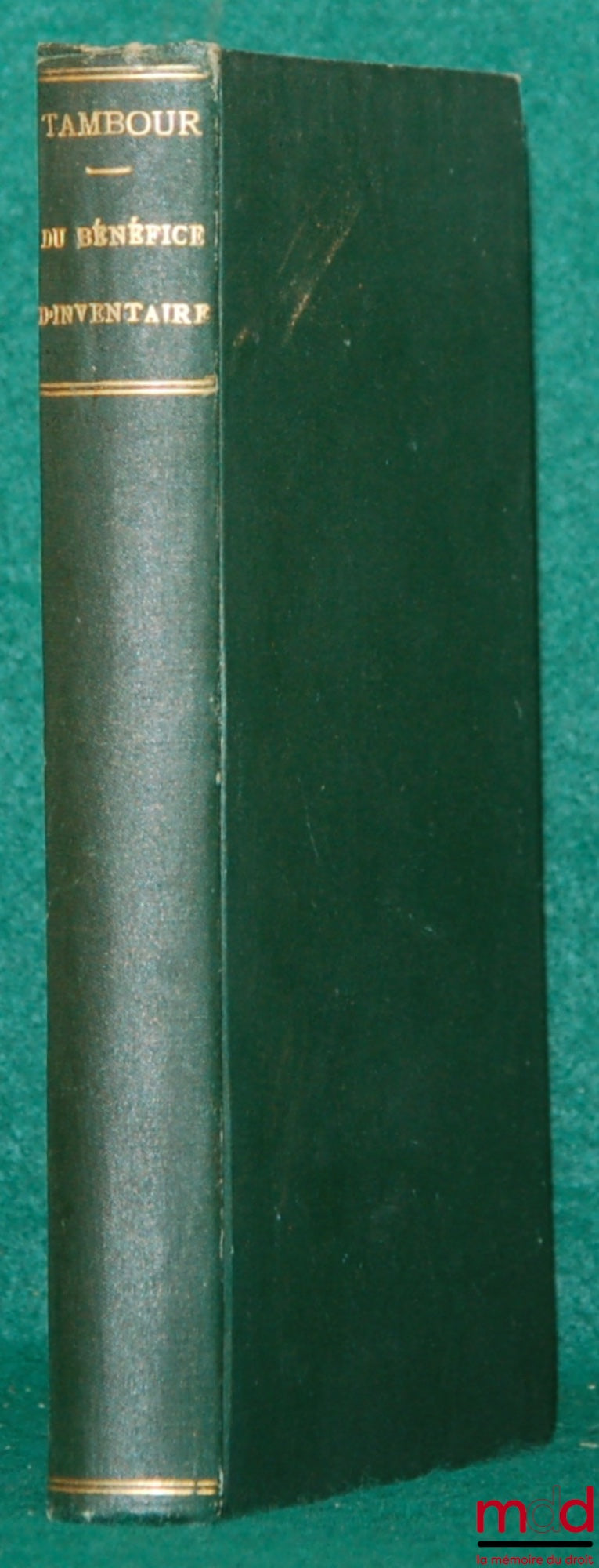 TAMBOUR (Jules-Édouard) – ON THE INVENTORY BENEFIT