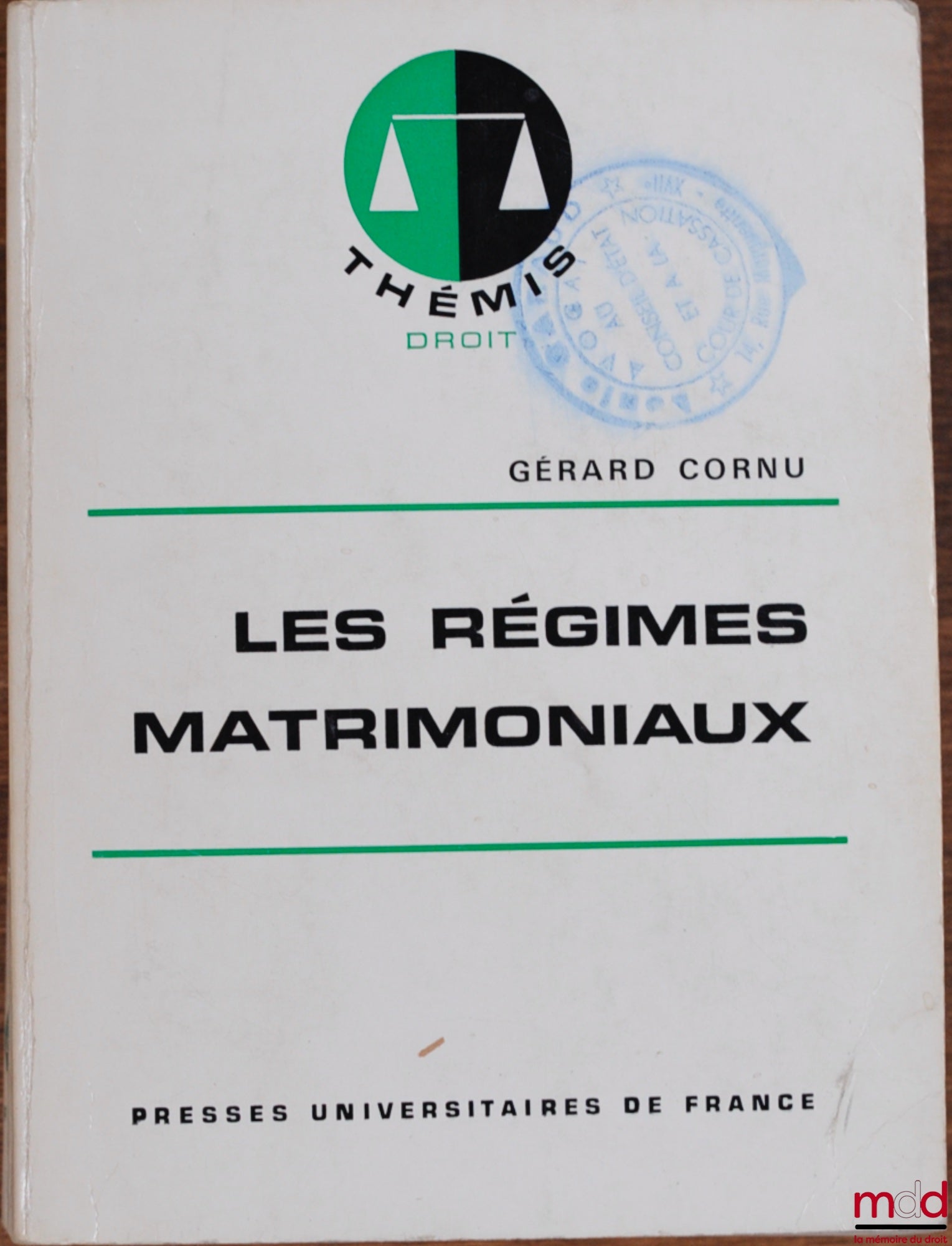 CORNU (Gérard) – MATRIMONIAL PROPERTY REGIMES, 3rd updated ed., Thémis / Law collection