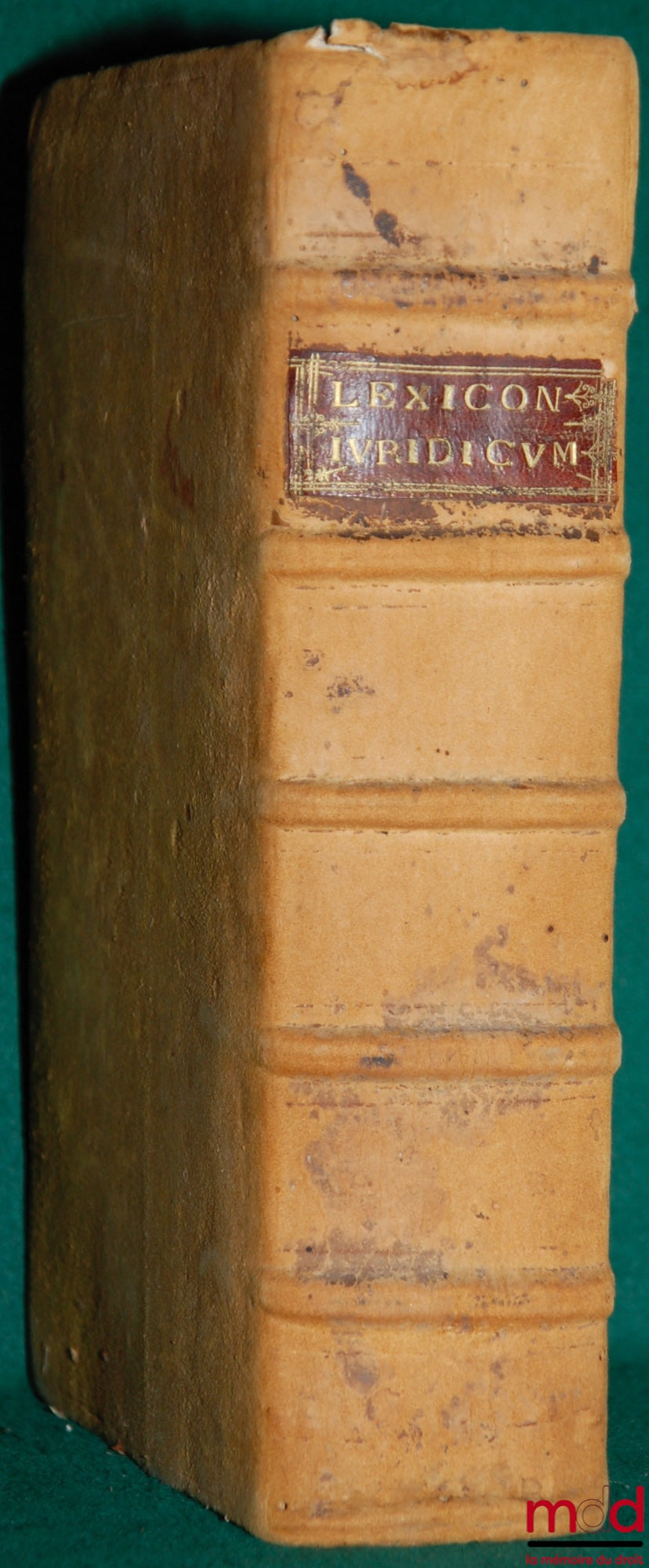 SCHARDIUS (Simon), [SCHARDII (Simonis] – LEXICON IURIDICUM IURIS ROM. SIMUL & PONTIFICII À DOCTORIB. ITEM & PRACTICIS IN SCHOLA ATQUE FORO USITATARUM VOCUM PENUS