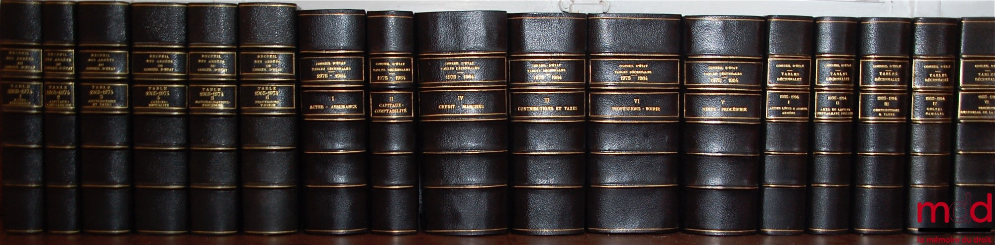 [Recueil Lebon - Conseil d’État] – RECUEIL DES ARRÊTS DU CONSEIL, ou Ordonnances royales rendues en Conseil d’État sur toutes les matières du contentieux de l’Administration... (titre modifié en 1989) RECUEIL DES ARRÊTS DU CONSEIL D’ÉTAT, statuant au cont