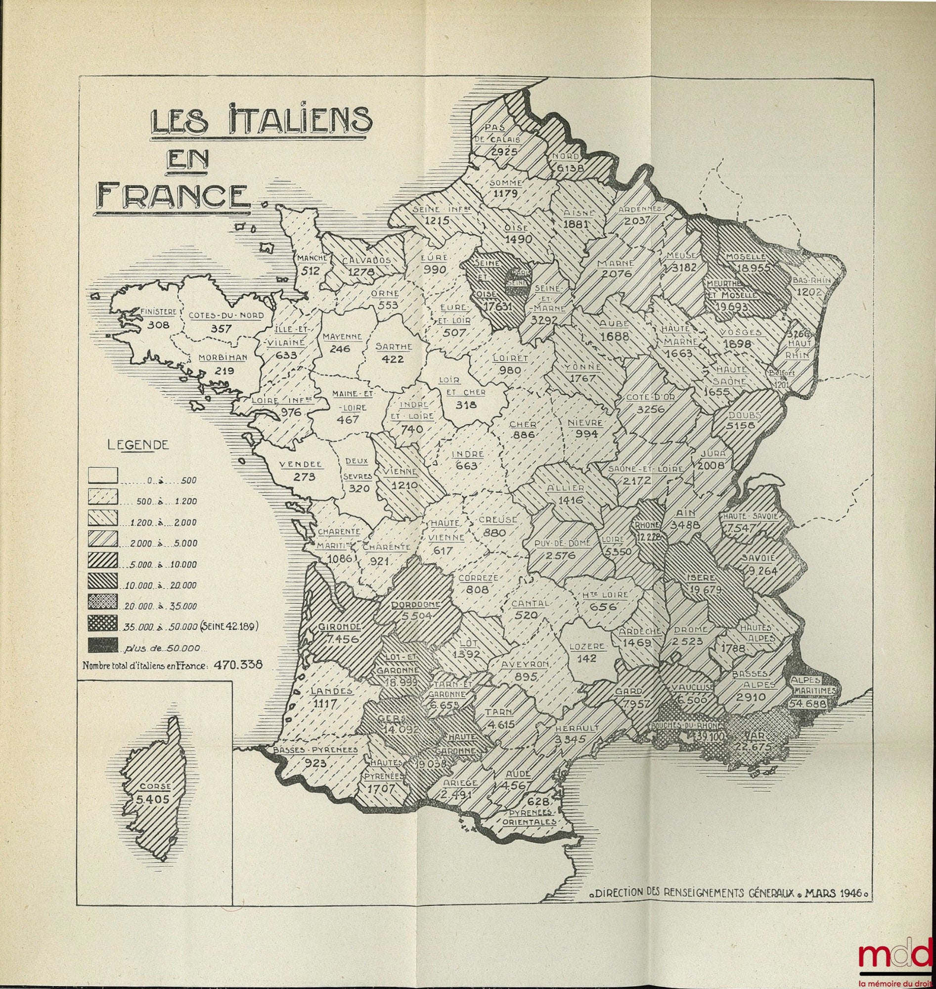 MARABUTO (Paul) – POLITICAL PARTIES AND SOCIAL MOVEMENTS UNDER THE FOURTH REPUBLIC, History - Organization - Doctrine - Activity (tables, graphs and maps in separate sections)