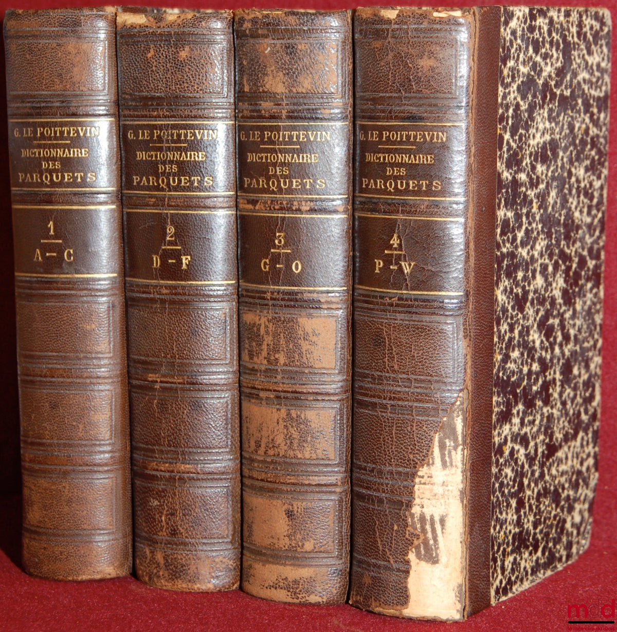 LE POITTEVIN (Gustave) – DICTIONARY-FORMULARY OF THE PROSECUTOR'S OFFICES AND THE JUDICIAL POLICE, 5th ed. completely revised and considerably enlarged