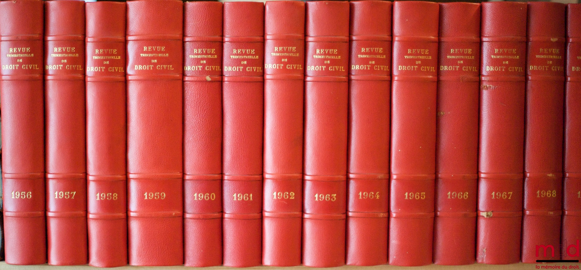 [ESMEIN (Adhémar) - RTDCiv.] – REVUE TRIMESTRIELLE DE DROIT CIVIL fondée par A. Esmein, 1939 à 1984