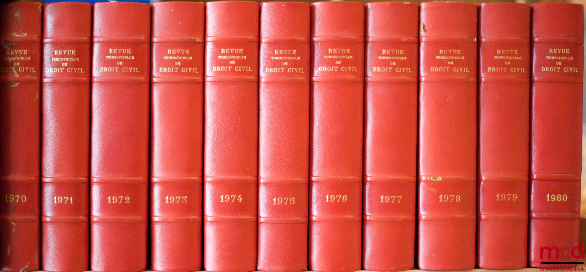 [ESMEIN (Adhémar) - RTDCiv.] – REVUE TRIMESTRIELLE DE DROIT CIVIL fondée par A. Esmein, 1939 à 1984