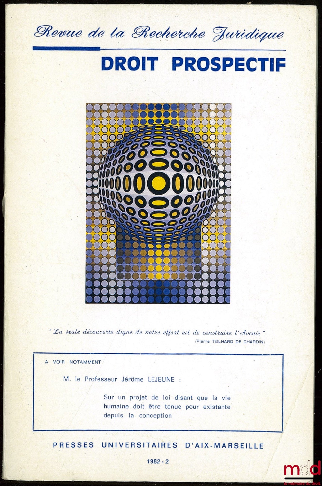 [Periodical] – JOURNAL OF LEGAL RESEARCH PROSPECTIVE LAW 1982-2