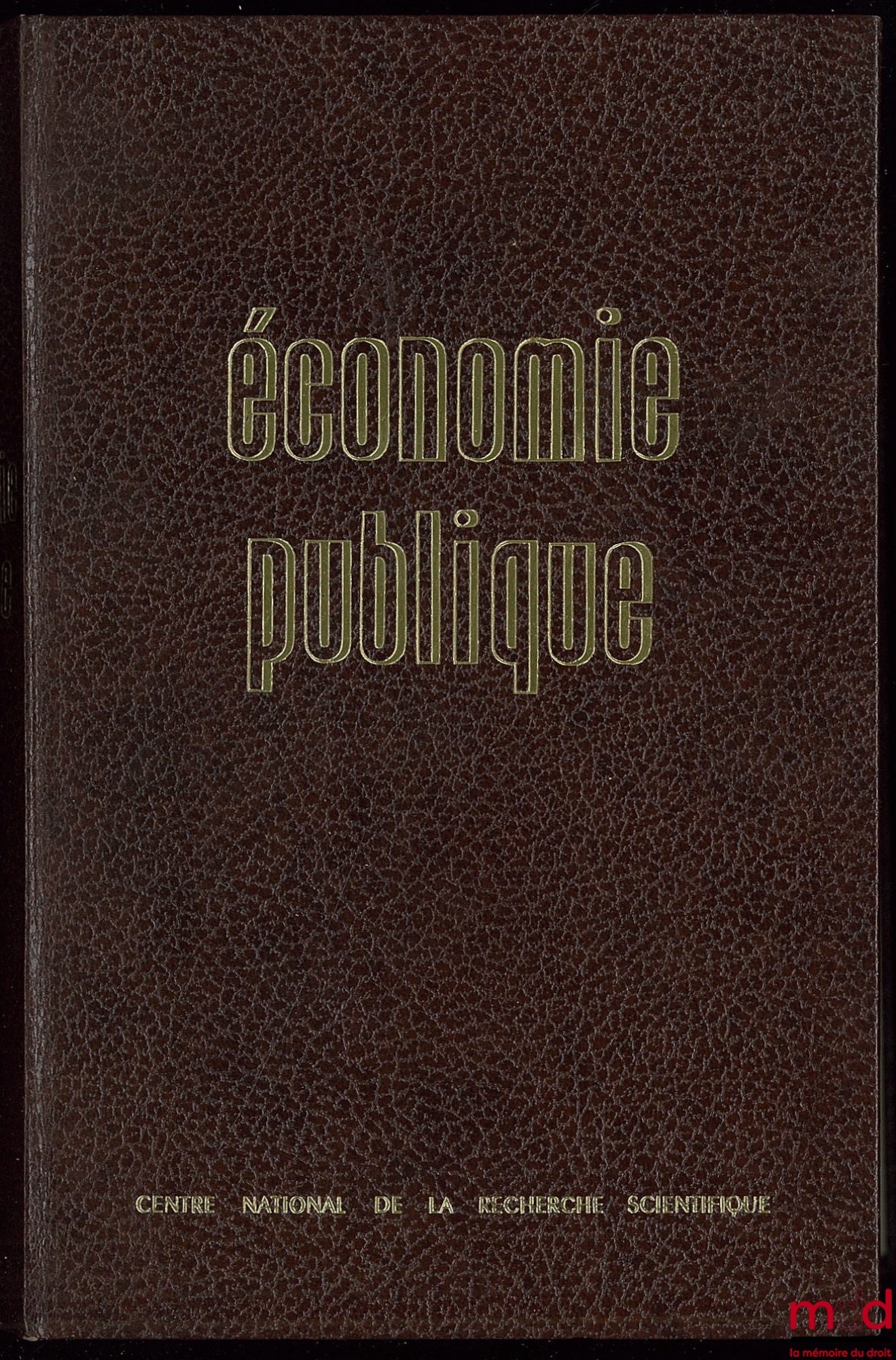 [Colloque] – ÉCONOMIE PUBLIQUE Biarritz 2-9 septembre 1966