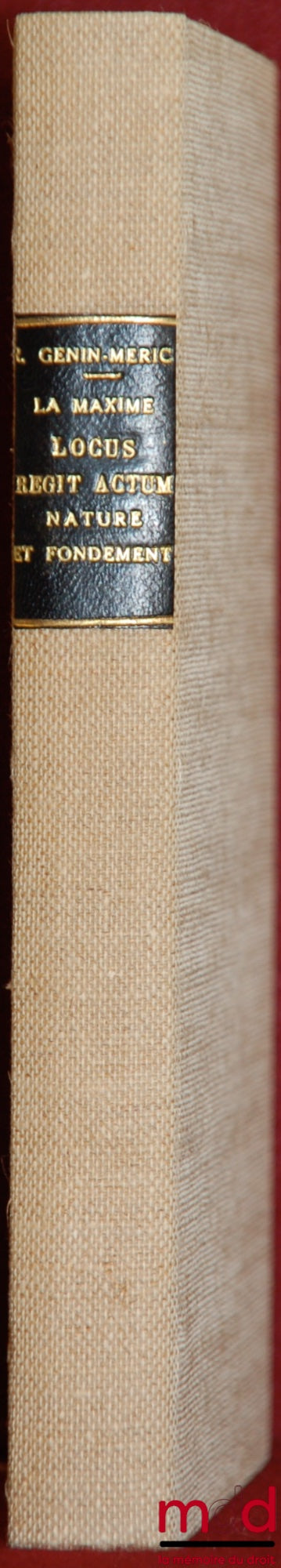 MAYER (Pierre) – LA DISTINCTION ENTRE RÈGLES ET DÉCISIONS ET LE DROIT INTERNATIONAL PRIVÉ, Bibl. de droit inter. privé, vol. XVII
