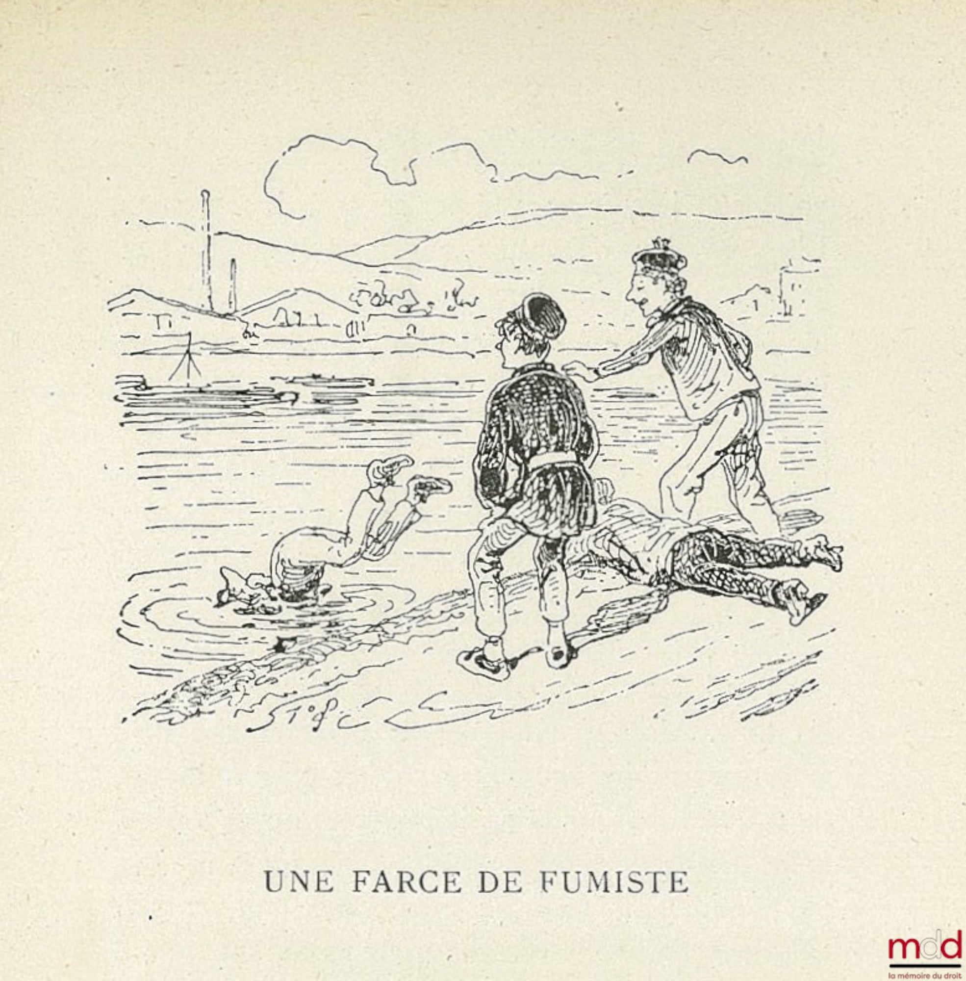 MOINAUX (Jules) – LES TRIBUNAUX COMIQUES, Illustrés par Stop, Préface de Jules Noriac, 1re Série, 27e éd.