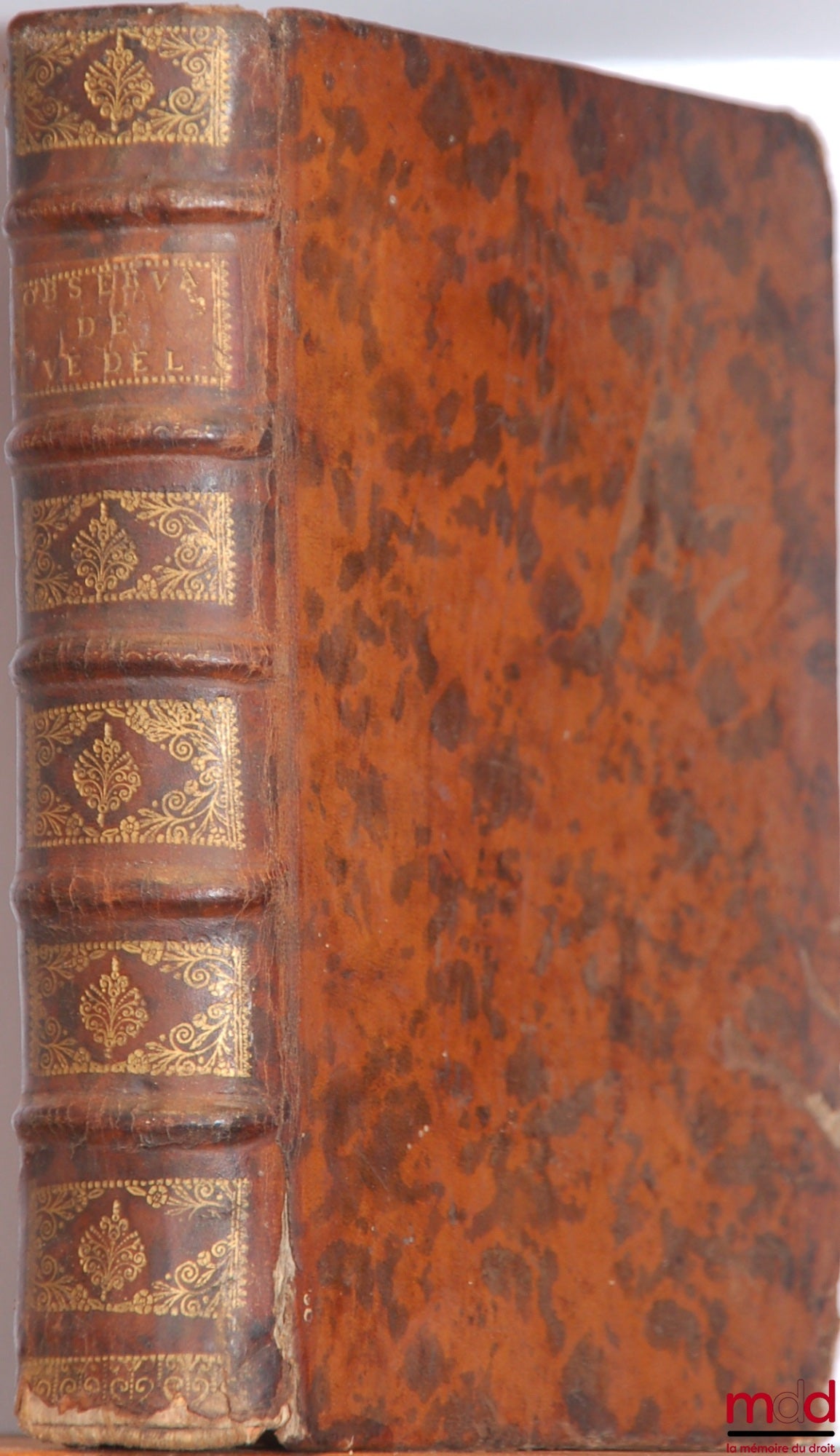 CATELLAN (Jean de), VEDEL (Gabriel de) – OBSERVATIONS ON THE REMARKABLE RULINGS OF THE PARLIAMENT OF TOULOUSE, collected by Sir Jean de Catellan, enriched with the new rulings issued on the same matters by Gabriel de Vedel