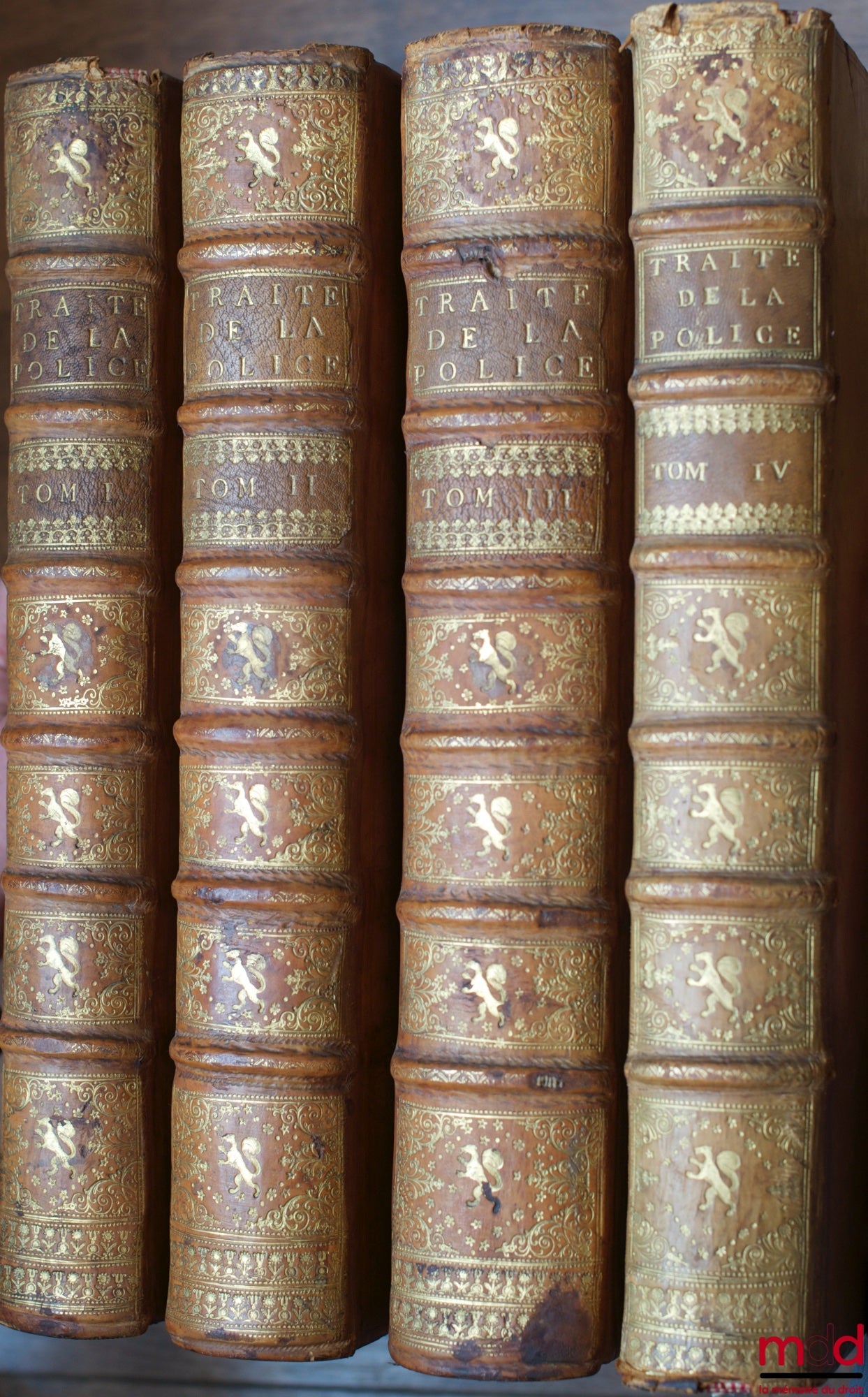 DELAMARE (Nicolas) – TREATISE ON THE POLICE, WHERE ONE WILL FIND THE HISTORY OF ITS ESTABLISHMENT, THE FUNCTIONS AND PREROGATIVES OF ITS MAGISTRATES, ALL THE LAWS AND REGULATIONS CONCERNING IT. A historical and topographical description has been included.