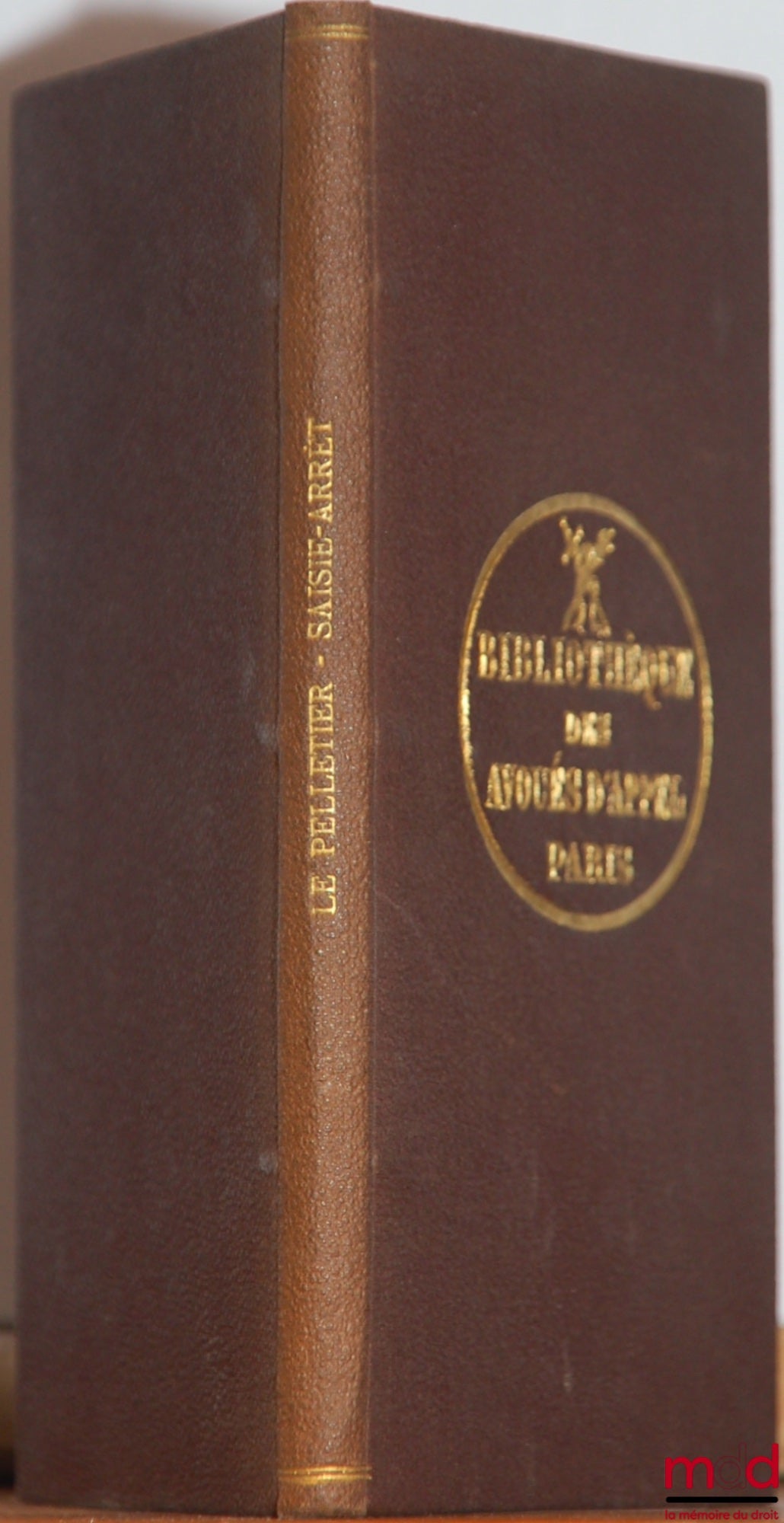 PELLETIER (Émile Le) – PRACTICAL MANUAL OF THE LAW OF JANUARY 12, 1895 ON ATTACHMENT, WITH A COMPLETE FORM FOR ALL FORMALITIES; A WORK WHERE THE SOLUTION TO THE DIFFICULTIES RAISED BY THE APPLICATION OF THE LAW WILL BE FOUND, ESPECIALLY IN RAIS