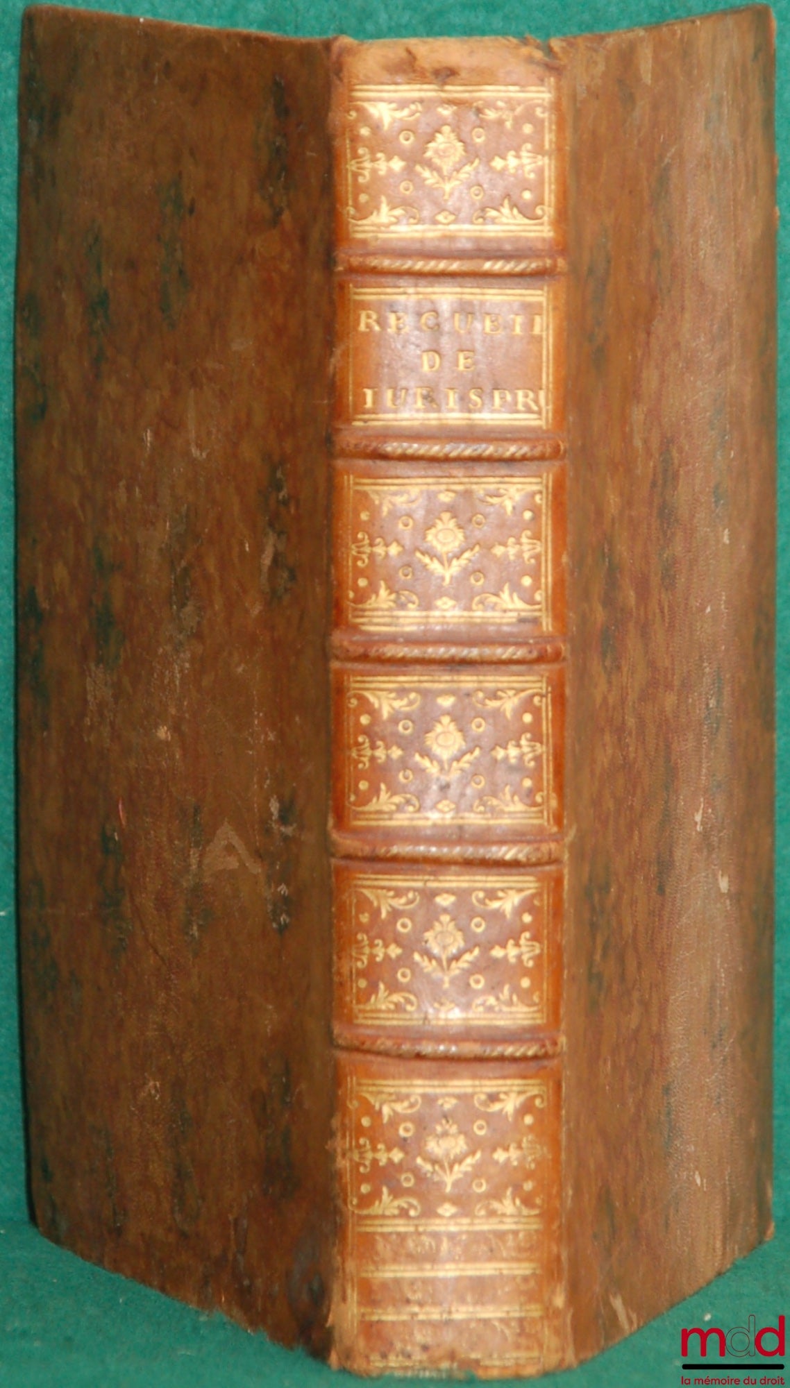 ROUSSEAUD DE LA COMBE (Guy du) – COLLECTION OF CIVIL JURISPRUDENCE OF THE COUNTRY OF WRITTEN AND CUSTOMARY LAW in alphabetical order, revised and greatly enlarged