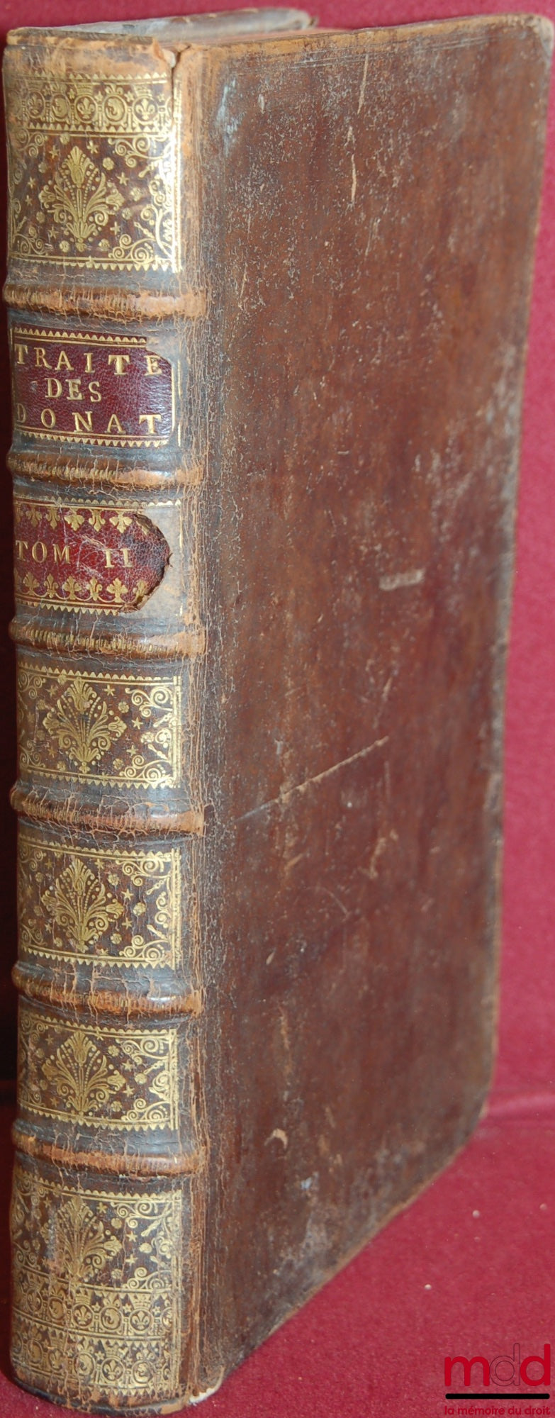 RICARD (Jean-Marie) – WORKS OF MR. JEAN MARIE RICARD. Vol. II [alone] containing TREATISES ON MUTUAL GIFTS, CONDITIONAL PROVISIONS, AND SUBSTITUTIONS OF REPRESENTATION AND RECOURSE, in matters of Succession & several other treatises found in