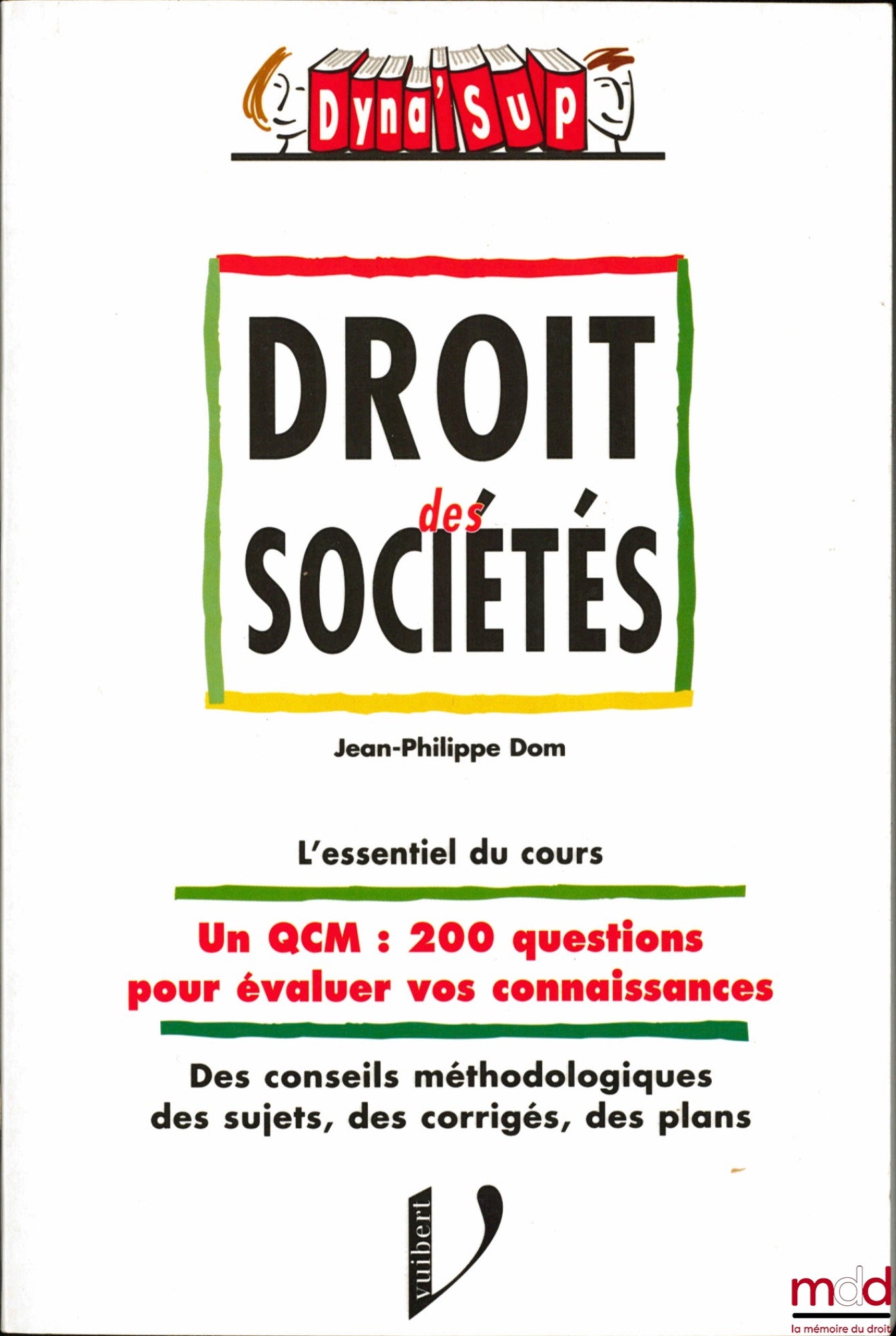 DOM (Jean-Philippe) – COMPANY LAW, “Law” Series edited by Sophie Collinet