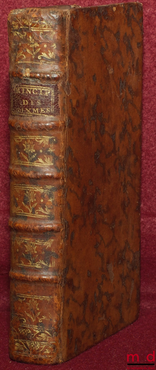 JOUY (Louis-François de) – PRINCIPES ET USAGES CONCERNANT LES DIXMES