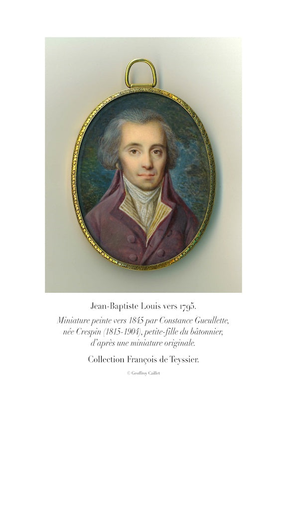 LOUIS (Jean-Baptiste) – MEMOIRS OF A LAWYER AT THE HEART OF THE REVOLUTIONS 1789 - 1830 Edition established and annotated by Geoffroy Caillet, Editor-in-Chief of Figaro Histoire Introduction by Yves Ozanam, Archivist of the Paris Bar Association