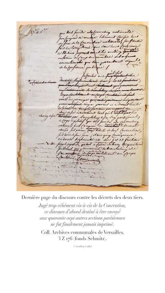 LOUIS (Jean-Baptiste) – MEMOIRS OF A LAWYER AT THE HEART OF THE REVOLUTIONS 1789 - 1830 Edition established and annotated by Geoffroy Caillet, Editor-in-Chief of Figaro Histoire Introduction by Yves Ozanam, Archivist of the Paris Bar Association