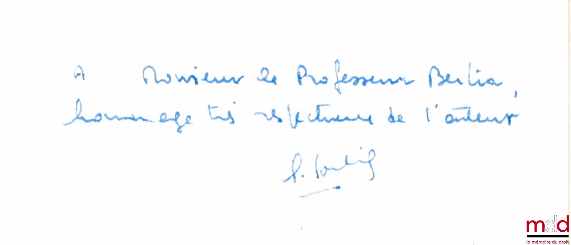 SOULIER (Gérard) – PARLIAMENTARY INVIOLABILITY IN FRENCH LAW, Preface by Robert Pelloux, Constitutional and Political Science Library, vol. XXI