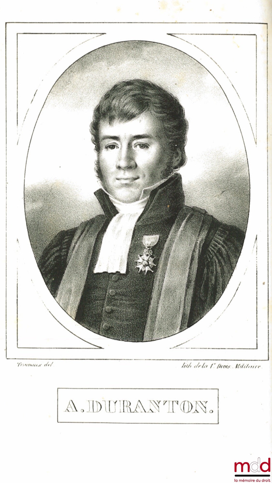 DURANTON (Alexandre) – COURSE OF FRENCH LAW ACCORDING TO THE CIVIL CODE, 3rd ed.; t. I, IV, XII, XIII, XV, XVII (missing t. II, III, V, VI, VII, VIII, IX, X, XI, XII, XIV, XVI and XIX)