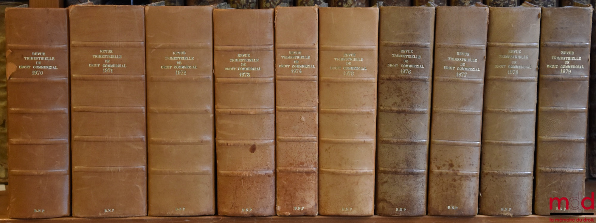 [RTDCom. - J. ESCARRA & R. HOUIN] – REVUE TRIMESTRIELLE DE DROIT COMMERCIAL ET DE DROIT ÉCONOMIQUE fondée par J. Escarra et R. Houin, 1949 puis 1952 à 2004 [complet de 1952 à 2004]
