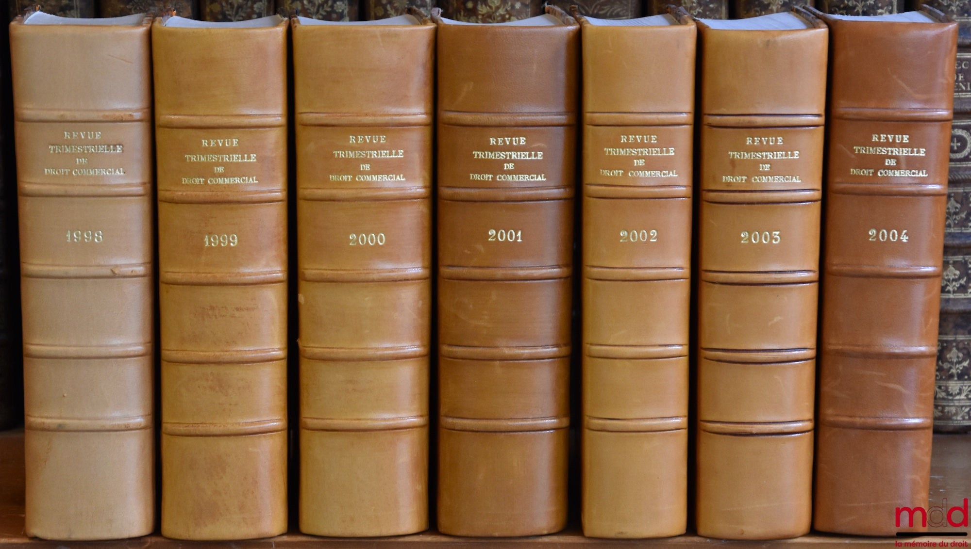 [RTDCom. - J. ESCARRA & R. HOUIN] – REVUE TRIMESTRIELLE DE DROIT COMMERCIAL ET DE DROIT ÉCONOMIQUE fondée par J. Escarra et R. Houin, 1949 puis 1952 à 2004 [complet de 1952 à 2004]