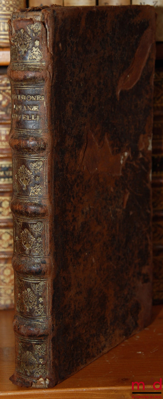GRIVELLO (Ioanne) [GRIVEL DE PERRIGNY (Jean)] – DECISIONES CELEBERRIMI SEQUANORUM, SENATUS DOLANI, In quibus multa, tum ad theoriam iuris, tum ad praxim, & consuetudinem spectantia, dilucide explanantur. Omnibus in foro versantibus admodum utilia & necssa