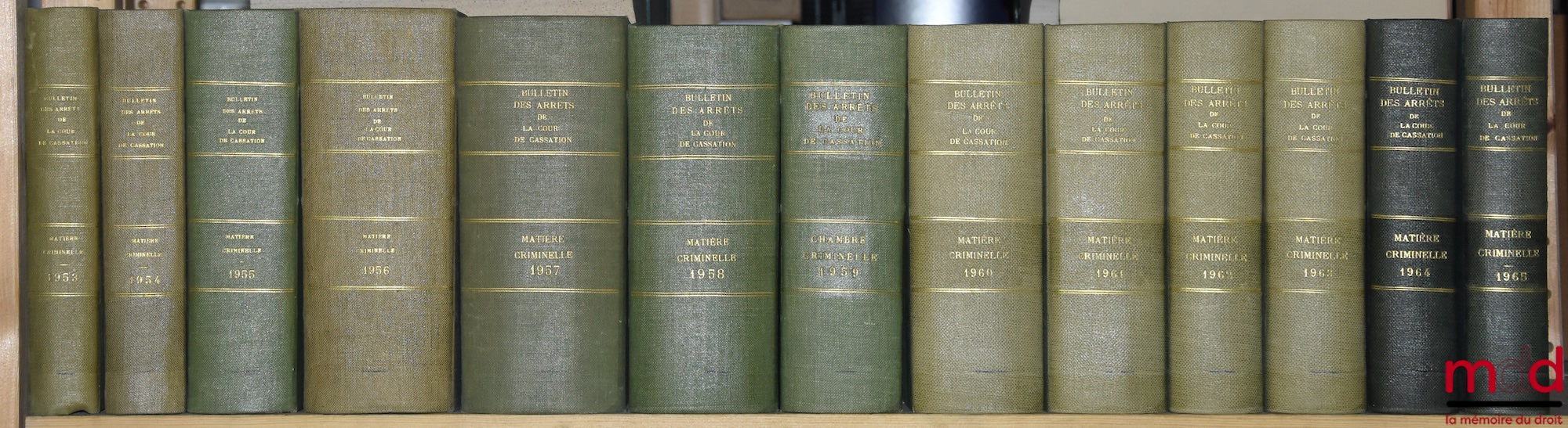 [Bulletin criminel] – BULLETIN DES ARRÊTS DE LA COUR DE CASSATION, Chambre criminelle, 1953 à 2006 [complet]