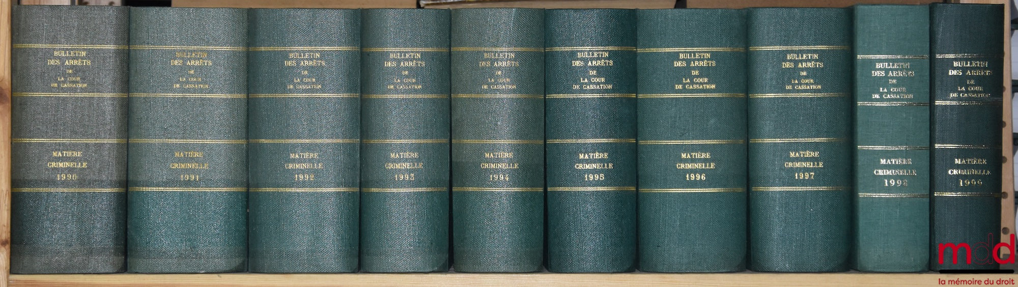 [Bulletin criminel] – BULLETIN DES ARRÊTS DE LA COUR DE CASSATION, Chambre criminelle, 1953 à 2006 [complet]