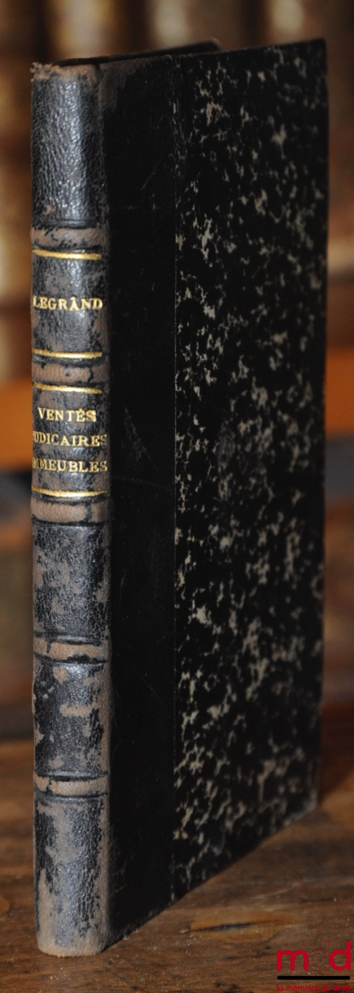 LEGRAND (Louis) – COMMENTAIRE DE LA LOI DU 23 OCTOBRE 1884 SUR LES VENTES JUDICIAIRES D’IMMEUBLES avec le texte de la loi et des extraits des documents parlementaires qui en ont précédé la discussion et l’adoption
