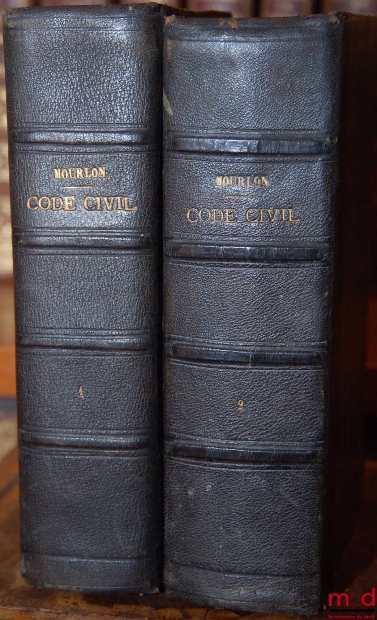 MOURLON (Frédéric) – RÉPÉTITIONS ÉCRITES SUR LE CODE CIVIL contenant L’EXPOSÉ DES PRINCIPES GÉNÉRAUX, leurs motifs et la solution des questions théoriques, 12e éd. revue et mise au courant par Ch. Demangeat [mq. le t. III]