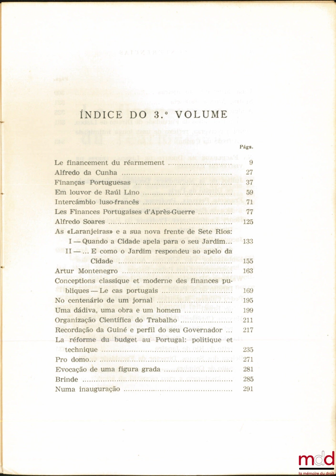 EMYGDIO DA SILVA (Fernando) – CONFERÊNCIAS E MAIS DIZERES, volume III