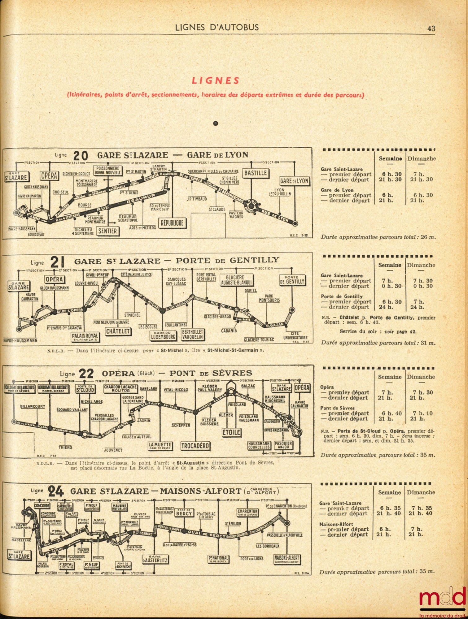 PARIS, PLANS ET RENSEIGNEMENTS, extrait du Bottin