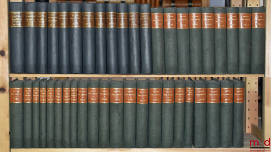 [Tax - War] – THE CONTRIBUTION ON WAR PROFITS AND THE SCHEDULAR TAX ON COMMERCIAL PROFITS, Monthly Review of Legal Doctrine and Jurisprudence, Édouard MAGUÉRO (ed.); [becomes in 1922]: REVIEW OF TAXES ON COMMERCE AND INDUSTRY